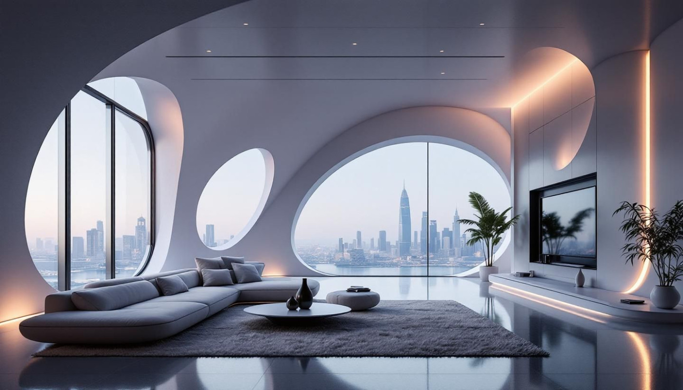 Comment la technologie influence-t-elle l'aménagement des habitats modernes ?