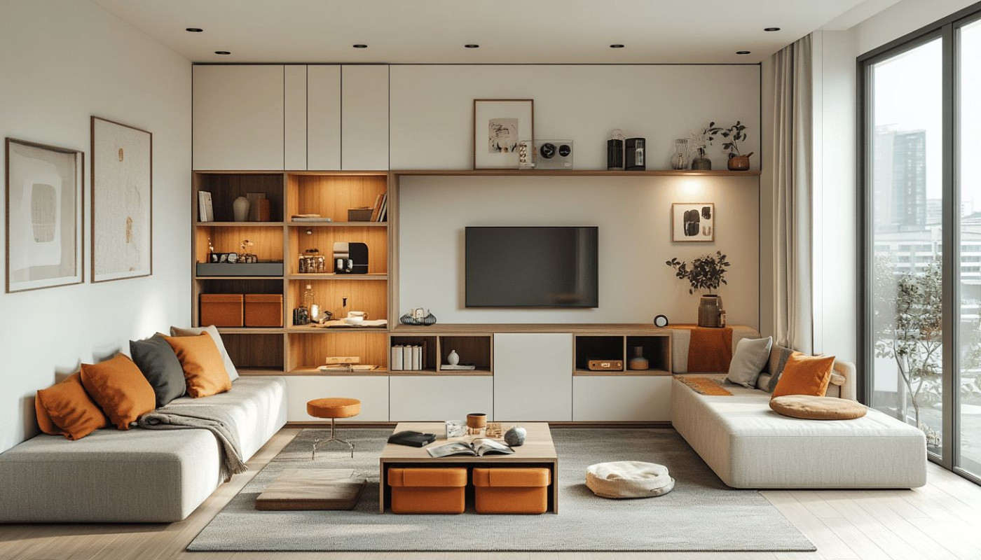 Stratégies pour optimiser l'espace dans les petits appartements